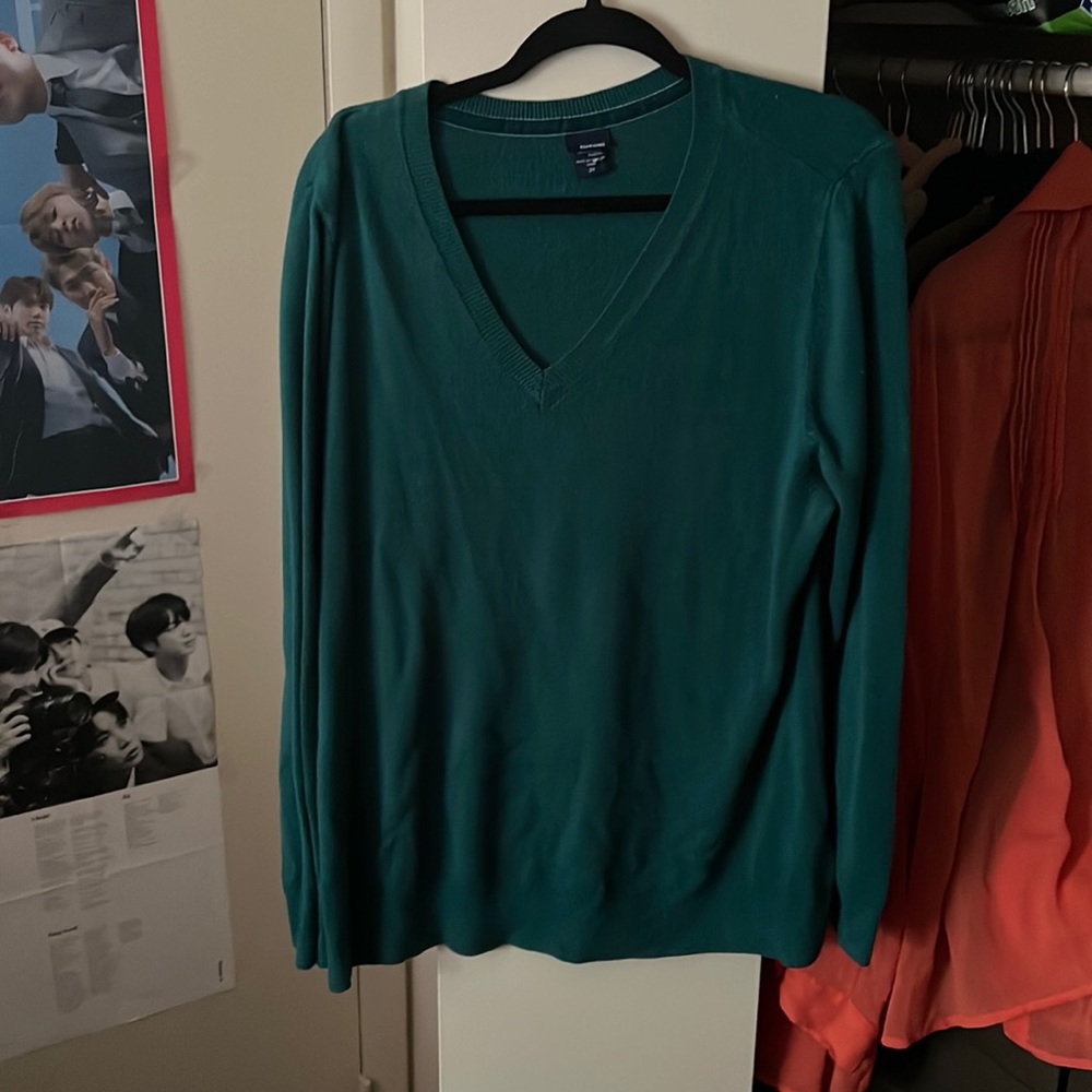 PLUS SIZE Sweater. Size 2XL. Color is Turquoise.